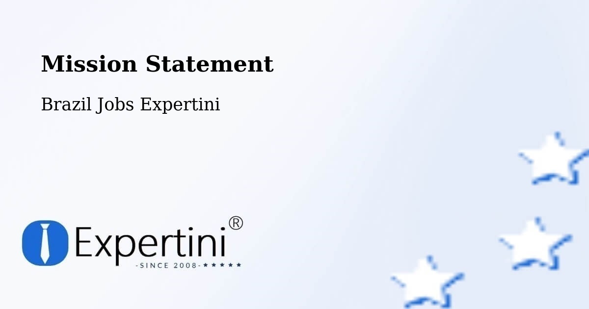 Corporate Mission – Propriá - Brazil Jobs Expertini