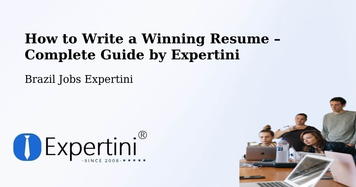 Resume Writing Guide for Job Seekers – Propriá - Propriá, Brazil Jobs Expertini